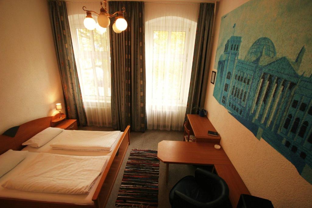 Hotel - Pension Am Schloss Bellevue เบอร์ลิน ห้อง รูปภาพ